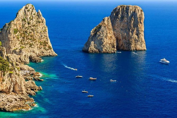 Capri, Blue Grotto, Sorrento & Pompeii Private Tour - Exploring Capri Island by Jetfoil and Private Taxi