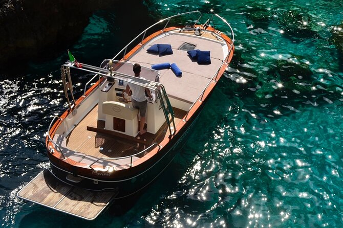 Capri boat excursion - Swimming, Snorkeling, and Refreshments on Board