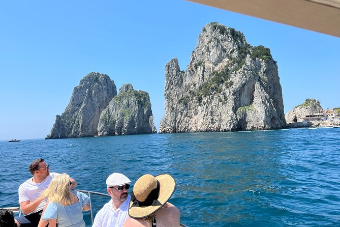 Capri Boat Tour and Blue Grotto Visit - Navigating Capri’s Coastal Stops Along the Route