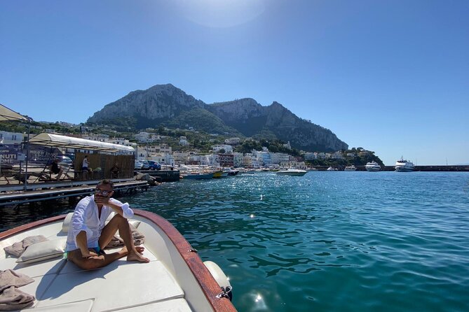 Capri Boat Tour: Grottoes, Swim & Sip Limoncello in a Small Group - Limoncello Tasting and Onboard Drinks