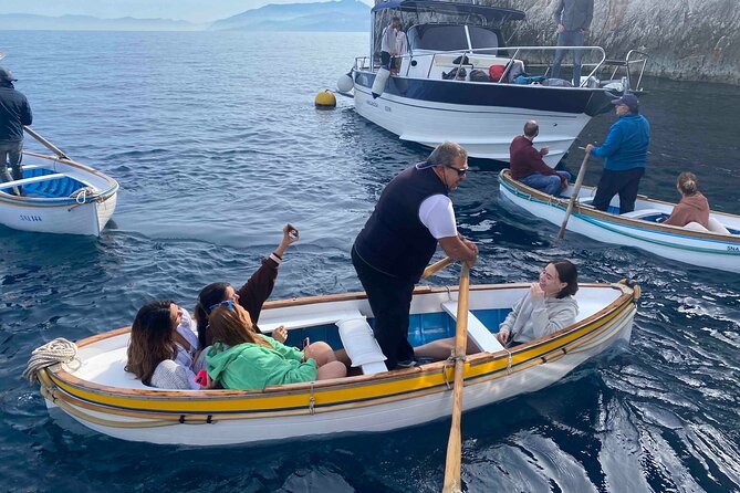 Capri Boat Tour with Optional Blue Grotto Visit from Sorrento - Free Time and Land Exploration in Capri