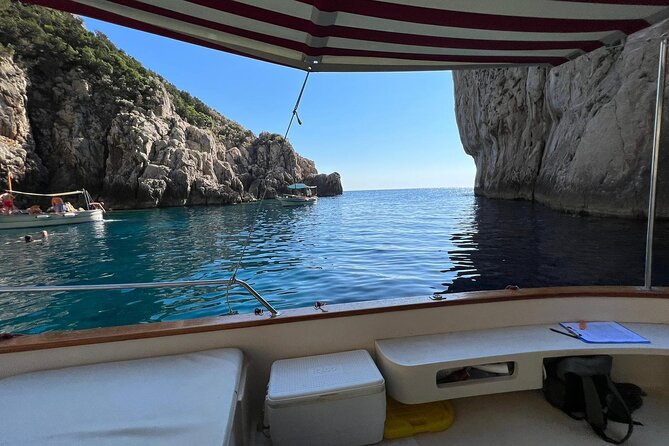 Capri by Boat private Comfortable tour - Swimming and Snorkeling at the Green Grotto and Other Stops