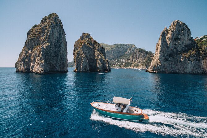 Capri Dolce Vita Half Day Boat Tour Sorrento, Capri, Blue Grotto - Swimming and Snorkeling Breaks in the Mediterranean