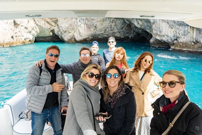 Capri excursion shared from Sorrento - Navigating Capri’s Famous Caves and Landmarks