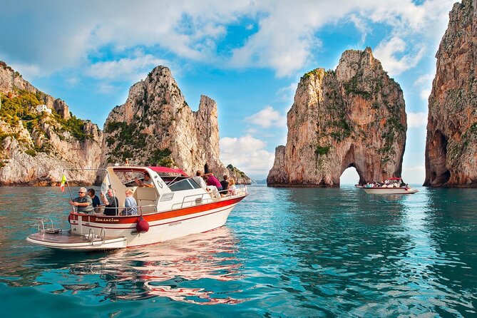 Capri Guided Boat Experience with Island Exploration and Transfer - Embarking from Marina Grande in Capri