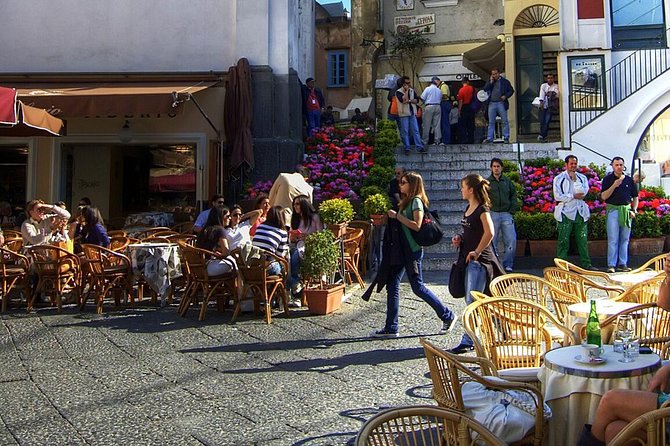 Capri Guided Day Trip from Rome: Ferry & Blue Grotto - Ferry Ride from Naples to Capri