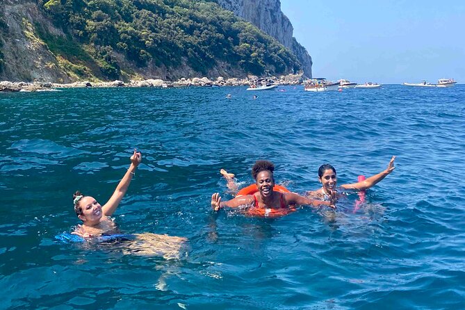 Capri Island Full-Day Adventure from Sorrento  Boat Tour & Swim - Circumnavigation of Capri and Swimming Stops