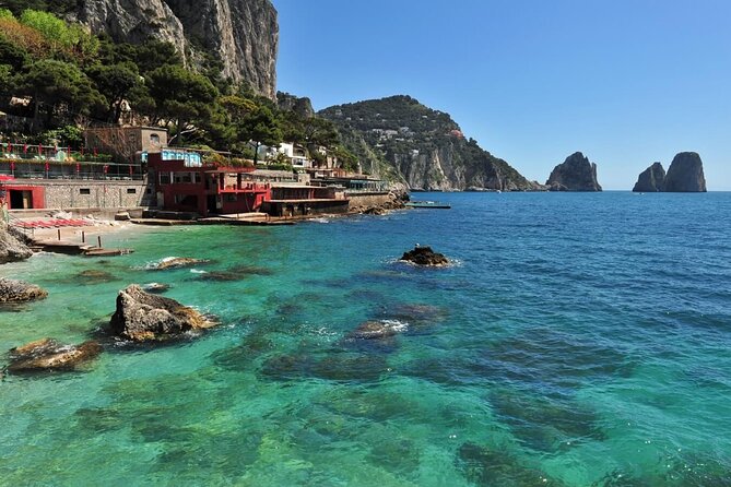 Capri Island Guided Boat Tour with Pickup from Naples - Scenic Cruise to Capri with Views of Mount Vesuvius