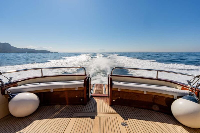 Capri Island in Private Speedboat from Sorrento & Amalfi - The Scenic Cruise Past Capri’s Iconic Landmarks