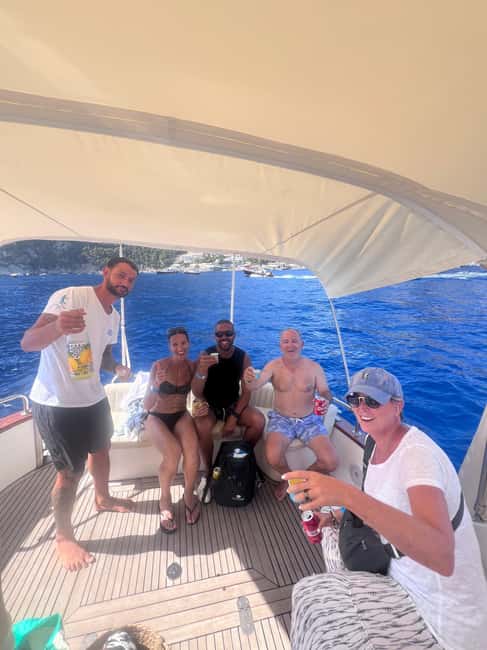 Capri Island Private Day Cruise : from Sorrento - Explore Capri’s Coastline and Hidden Coves on a Private Boat Tour from Sorrento