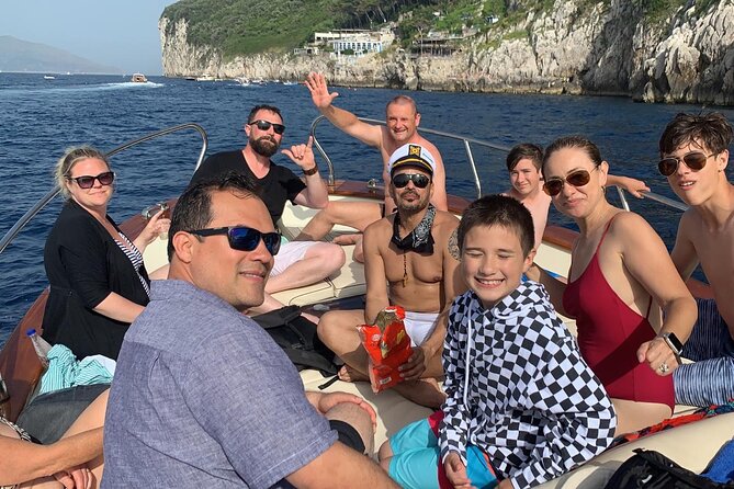 Capri-Positano Private Boat Tour from Sorrento,Positano or Capri - The Scenic Coastline and Rock Formations