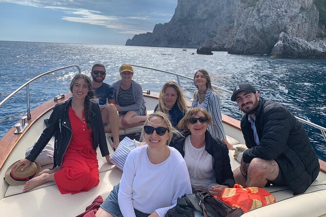 Capri-Positano Private Boat Tour from Sorrento,Positano or Capri - What’s Included and What’s Extra