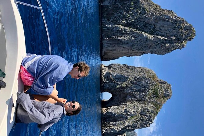 Capri Private Boat Excursion from Positano - Disembarking at Marina Grande for Land Exploration or Lunch