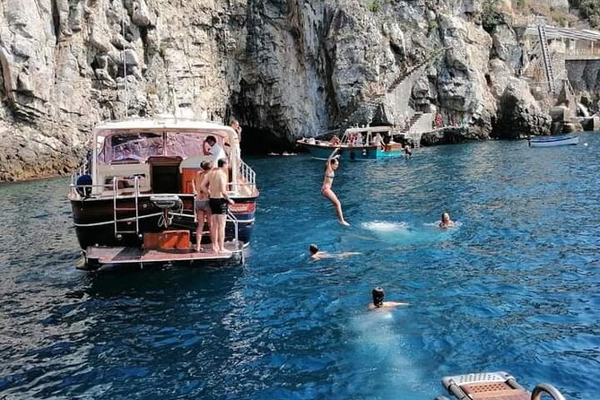 Capri Private Boat Excursion from Positano - Swimming and Snorkeling Stops at Nerano Bay