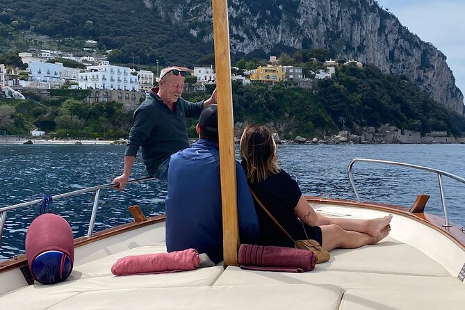 Capri Private Boat Tour from Capri (3 hours) + Blue Grotto - Swimming and Snorkeling in Capri’s Secluded Covves