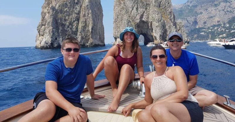 Capri: Private Boat Tour from Sorrento - Key Points
