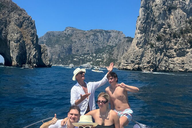 Capri Private boat tour with City Visit and Blue Grotto - Climbing the Punta Carena Lighthouse at Sunset