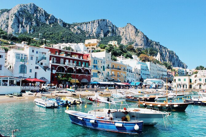 Capri Semi-Private Boat Tour and City Visit from Sorrento - Exploring Cala del Rio and the Iannarella Cave