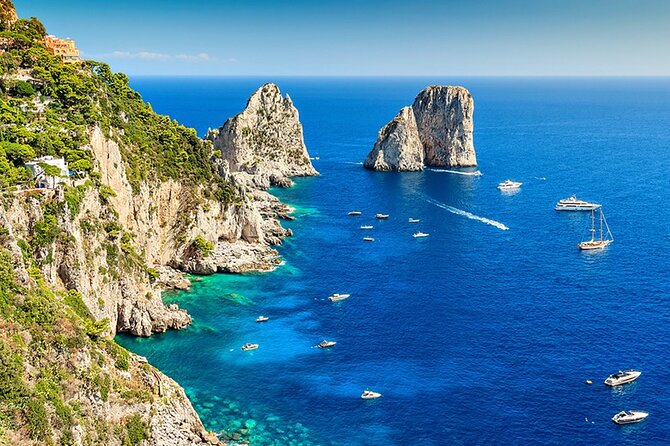 Capri Semi-Private Boat Tour and City Visit from Sorrento - Exploring the Grotta dei Santi and Green Cave