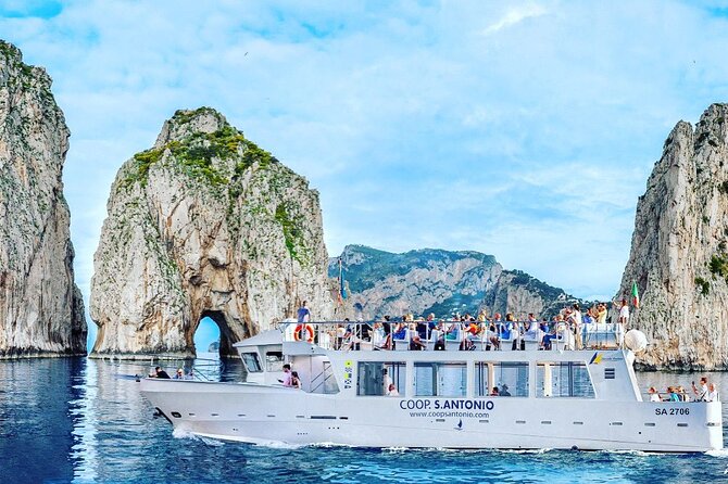 Capri Shared Tour (9:15am Boat Departure) - Highlights and Landmarks During Your Free Time