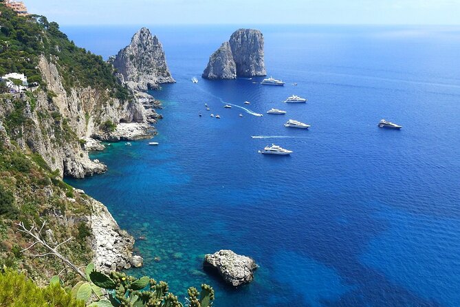 Capri: Tour of the Island by Boat from Capri. - Starting at Marina Grande: The Departure Point for a Scenic Ride