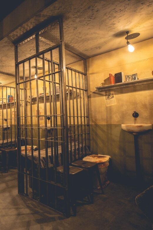 Cardiff: Alcotraz Immersive Prison Cocktail Experience - The Role of Actors and Characters