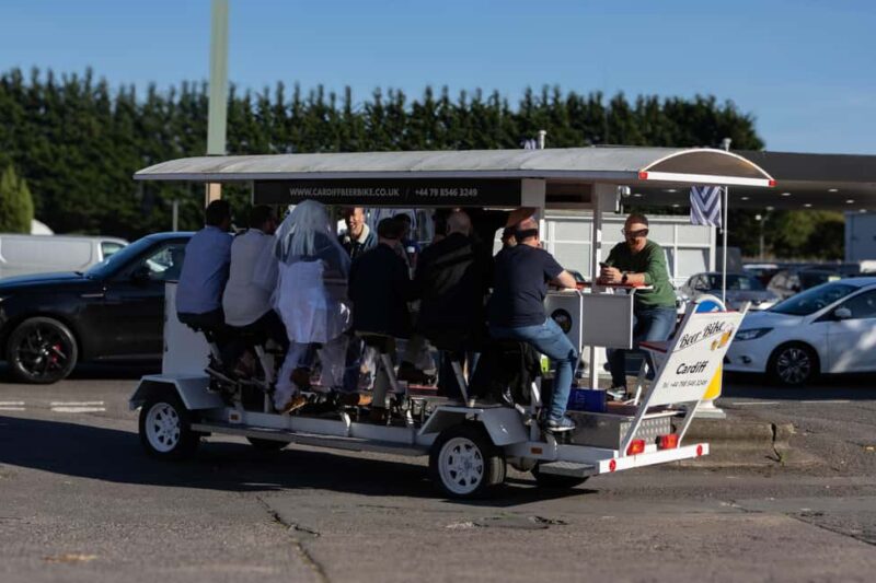 Cardiff: Beer Bike Tour with Drinks and Music - Perfect for Celebrations and Group Events