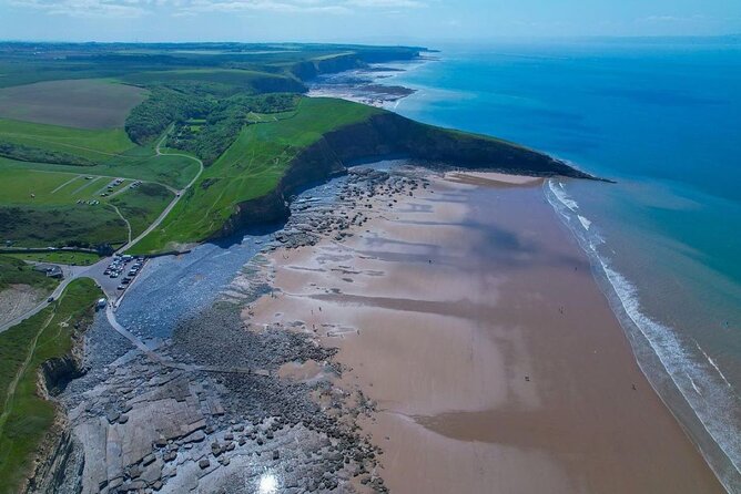 Cardiff: South Wales Cliffs, Beaches & Castles Day Tour - Exploring Nash Point Cliffs and the Bristol Channel View
