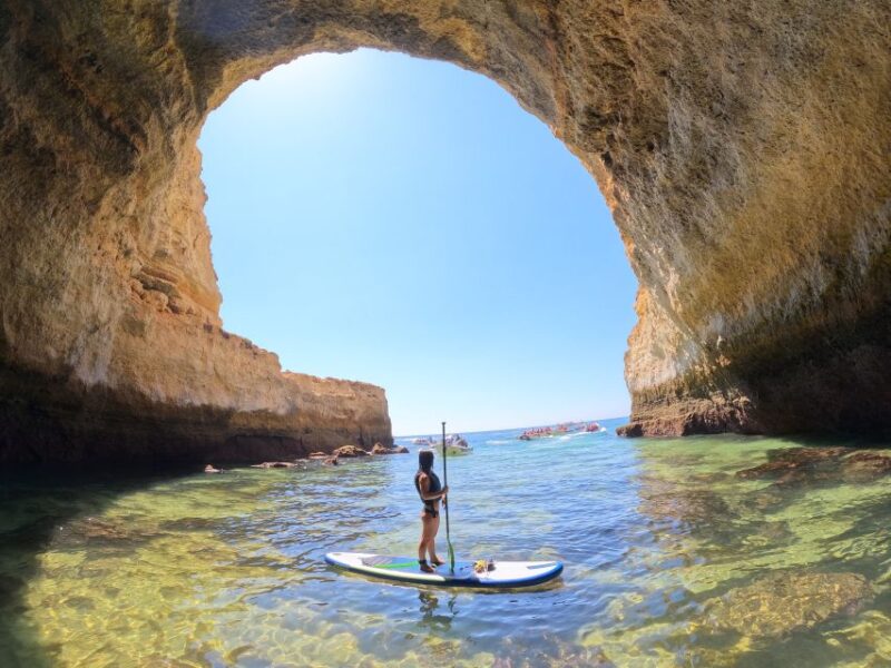 Carvoeiro: Benagil Cave Kayak Tour with 4k Photos - Exploring Carvalhos Hidden Limestone Tunnel