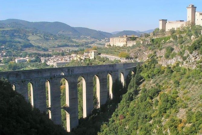 Cascia and Spoleto from Rome: Enjoy a Full-Day Private Tour - Rocca Alborziana: The Medieval Fortress on SantElia Hill