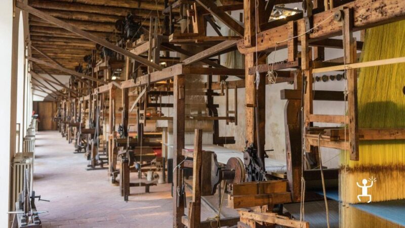 Caserta: E-bike tour to the Royal Belvedere Silk Factory - Key Points