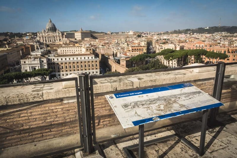 Castel Sant'Angelo Entry Ticket & Audioguide - The Roof Terrace: Panoramic Views of Rome