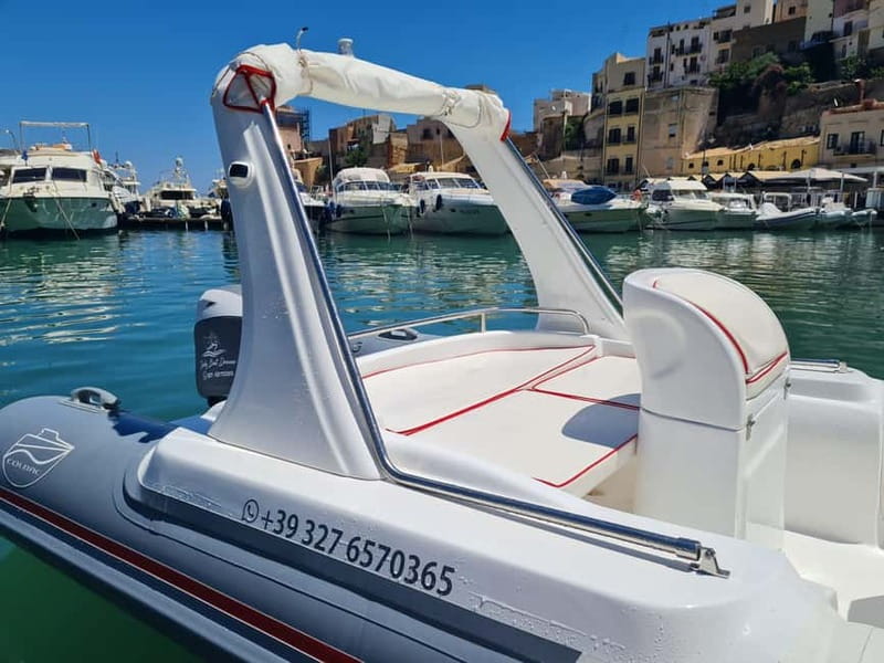 Castellammare del Golfo: Rib Boat Rental half day in october - Key Points