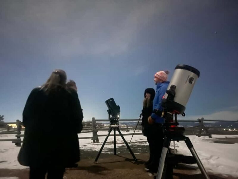 Castle Rock Stargazing Tour - Observing Celestial Wonders Through Large Telescopes