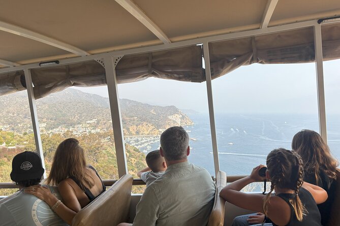 Catalina Island City and Scenic Mount Ada Tour - The Experience of Traveling on an Open-Air Tram
