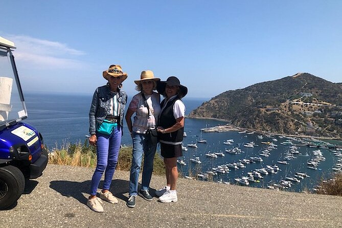 Catalina Island Private Guided Golf Cart Tour of Avalon - The Wrigley Memorial & Botanical Garden Experience