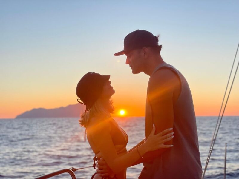 Catamaran Afternoon Cruise: Kleftiko half day with sunset - Key Points