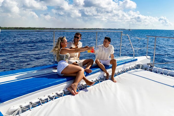 Catamaran along the Riviera Maya Snorkel food and open bar - Exploring the Arrecife INAH Coral Reef