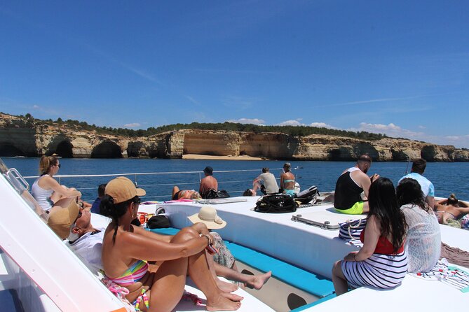 Catamaran BBQ on the Beach: Cruise to Benagil Caves - Champagne Finale and Onboard Amenities