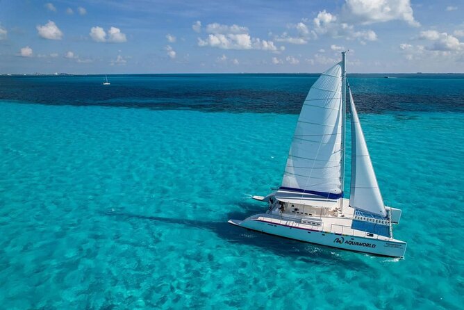 Catamaran Cruise from Costa Mujeres with Snorkeling and Lunch - Key Points