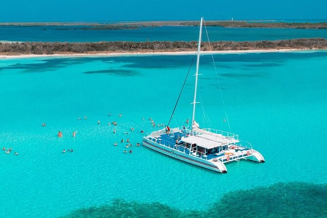Catamaran Cruise to Cozumel Reefs + Water Park Fun - Unlimited Drinks and Refreshments Throughout the Day