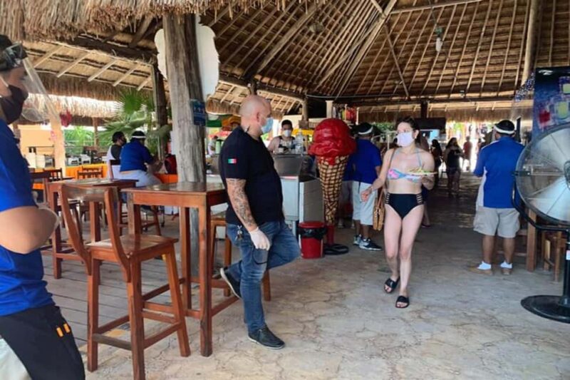 Catamarán Cruise to Isla Mujeres & Buffet Lunch - Departure from Marina Las Perlas and the Route Overview