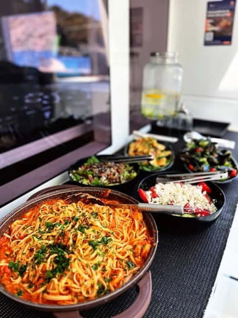 Catamaran Cruise to Kleftiko & Jeep Safari Sunset Experience - Luxury Sailing to Kleftiko Bay in Milos