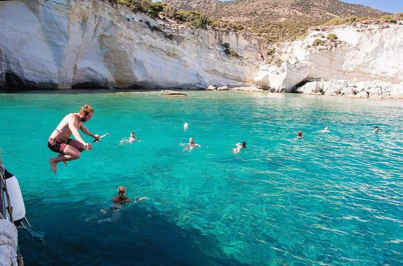 Catamaran Cruise to Kleftiko & Jeep Safari Sunset Experience - Transitioning to Land: Adamantas Break