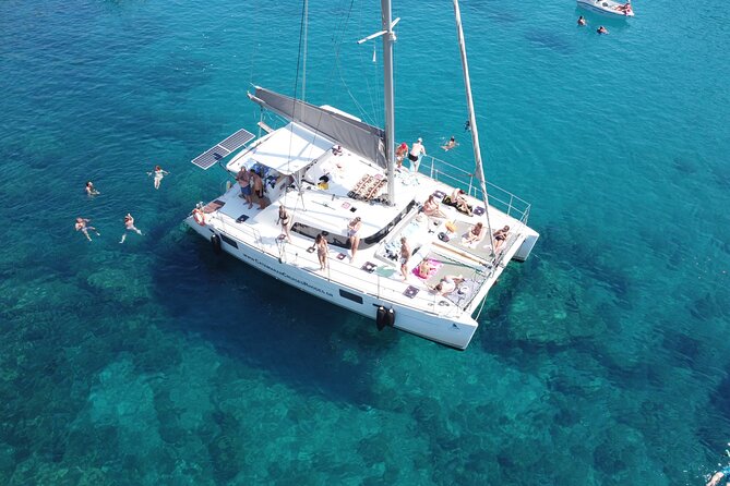 Catamaran Cruises Rhodes - 6 Hours Day Cruise ALL INCLUSIVE - Afandou Beach: Lunch and More Swimming