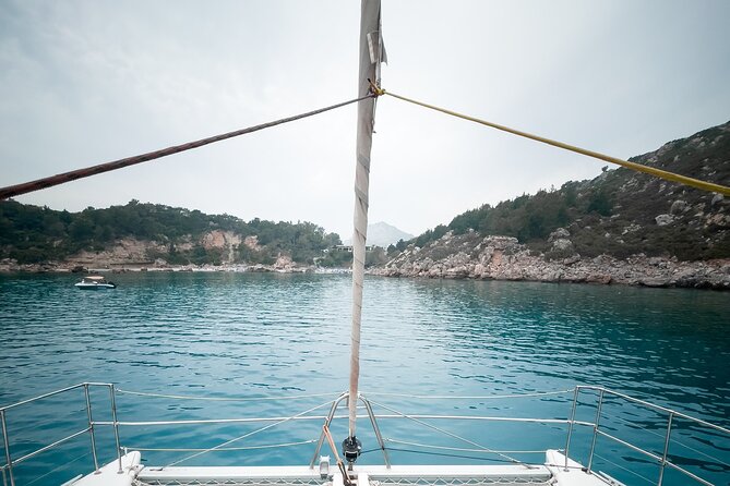 Catamaran Cruises Rhodes - 6 Hours Day Cruise ALL INCLUSIVE - Crew and Service: Friendly, Helpful, and Multilingual