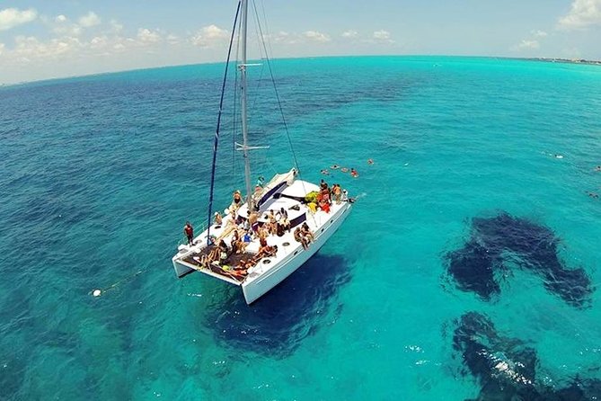 Catamaran Party on the Caribbean Sea to Isla Mujeres - Free Time in Isla Mujeres