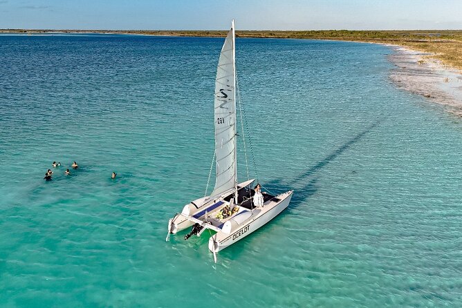 Catamaran Sailboat Bacalar Excursions - Swimming and Relaxation at Safe, Well-Selected Locations