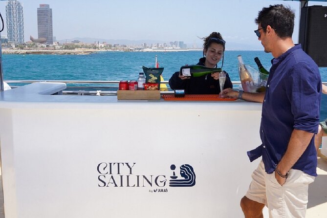 Catamaran Sailing Cruise in Barcelona - La Barceloneta from the Water