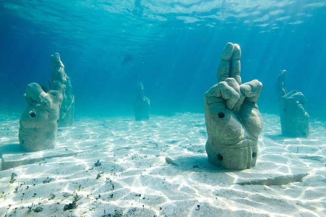 Catamaran Sailing Experience & Snorkeling Tour to Isla Mujeres - Snorkeling at the El Meco National Reef Park